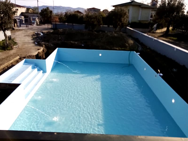 10 Yıl Garantili Prefabrik Havuz Yapımı